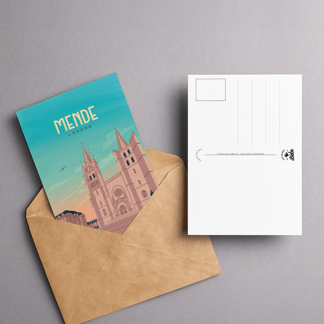 Carte Postale MENDE