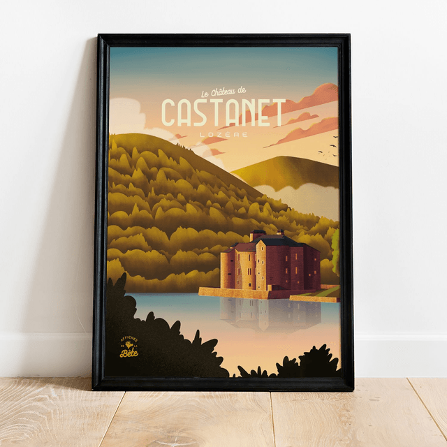 Affiche CASTANET "Le Château"