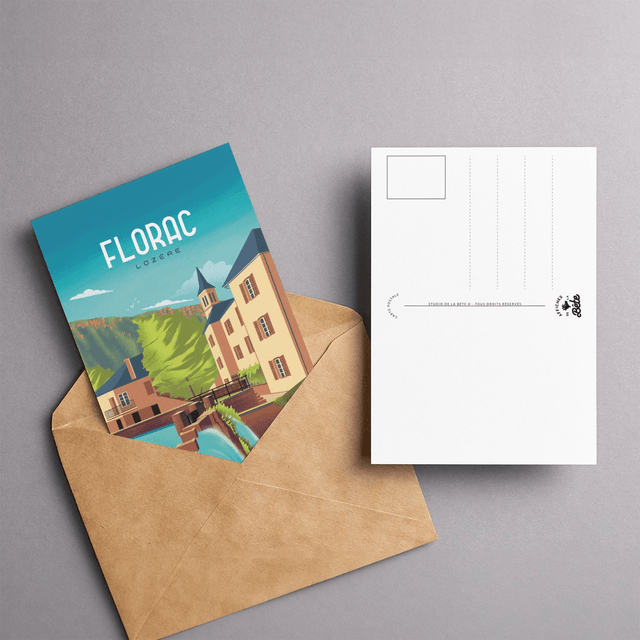 Carte Postale FLORAC