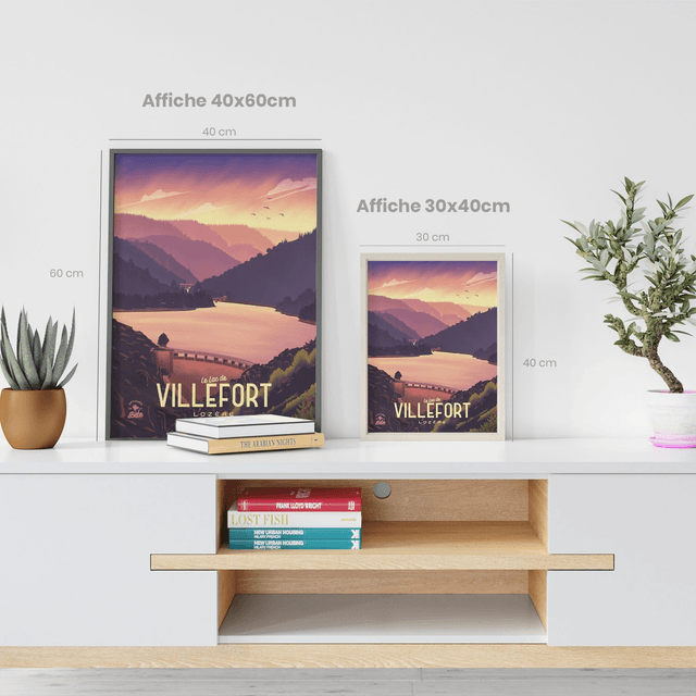Affiche LAC DE VILLEFORT