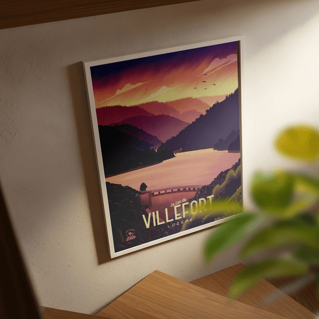 Affiche LAC DE VILLEFORT