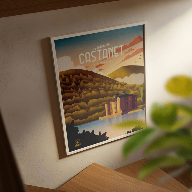 Affiche CASTANET "Le Château"