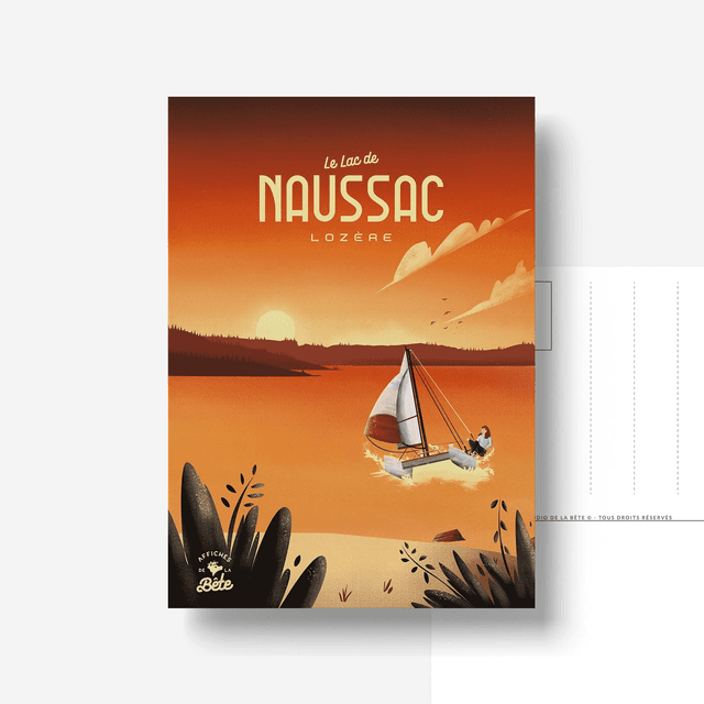 Carte Postale LAC DE NAUSSAC